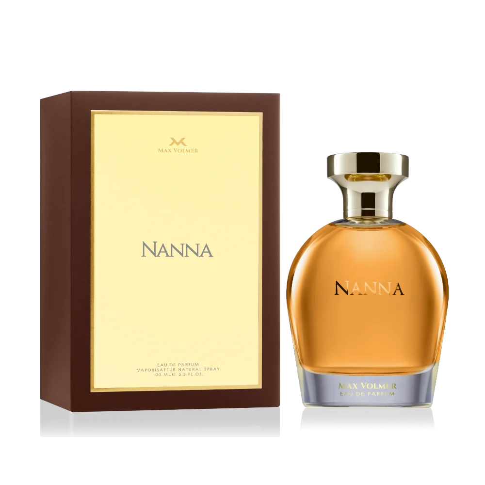 בושם Nanna - בושם יוניסקס 100 מ"ל לצד אריזת המתנה שלו